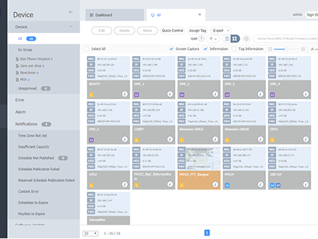 MagicInfo Device Management