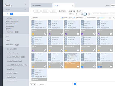 MagicInfo Device Management